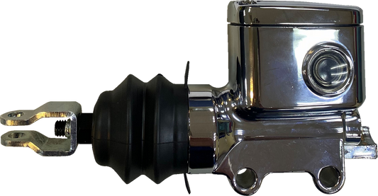 Drag Specialties Chrome Rear Brake Master Cylinder 2018-2023 Harley Softail M8