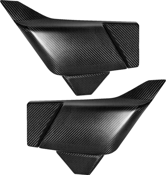 Saddlemen Carbon Fiber Matte Side Covers fits 2023-2025 Harley Road Street Glide