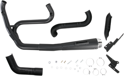 Bassani Road Rage 2-1 Megaphone Exhaust 1991-2017 Harley Dyna Super Glide FXDB