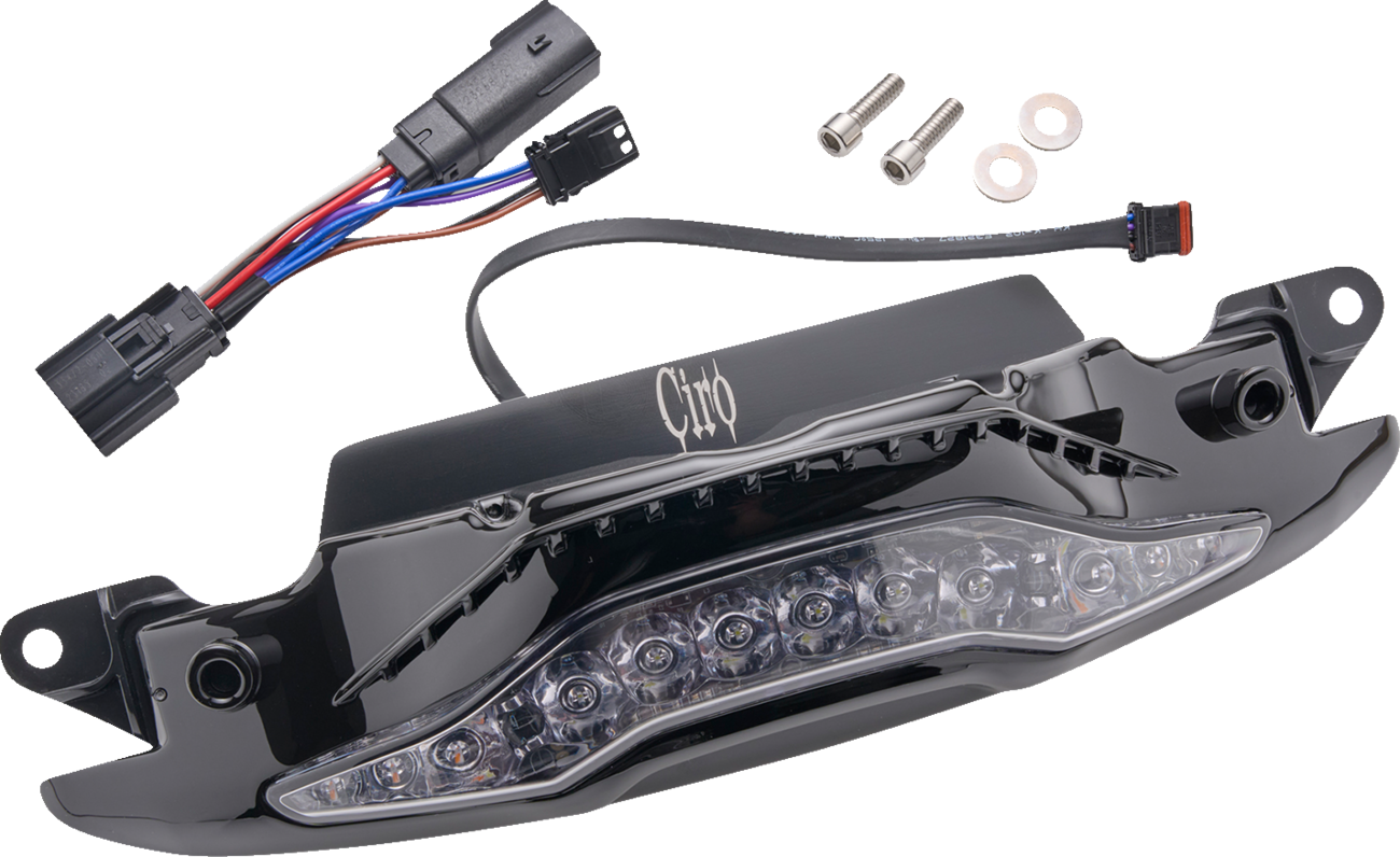 Ciro GOAT-E Black Fairing Turn Signal Light for 2023-2026 Harley Road Glide FLTR