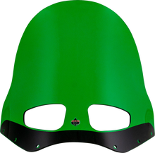 Klock Werks 15" Kolor Flare Green Road Warrior Fairing Motorcycle Windshield