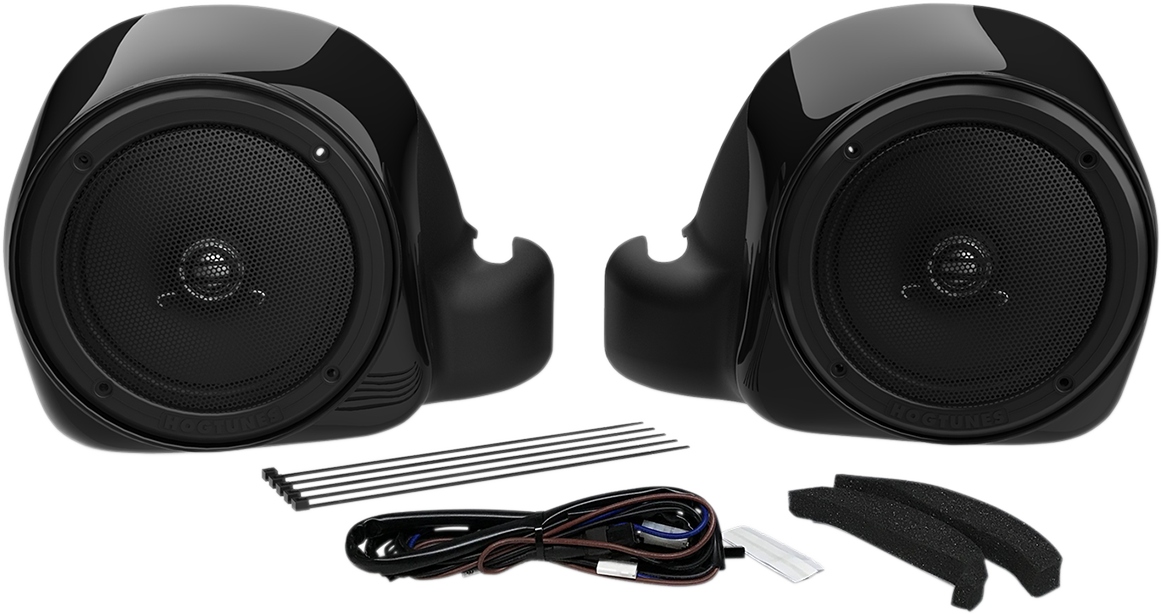 Hogtunes Gen 4 Front Lower Speakers 2014-2024 Harley Touring FLTRU Liquid-Cooled