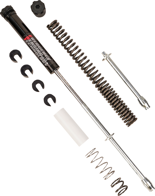Progressive Monotube Fork Cartridge Lowering Kit for 2018-2024 Harley Softail M8