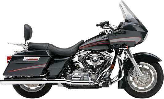 Cobra 2-2 Chrome True Dual Headers 1996-2006 Harley Touring FLHX FLHR FLTR FLHTC