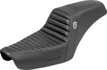 Saddlemen Pro Series SDC Carbon Tuck n Roll Gel Seat for 1996-2003 Harley Dyna