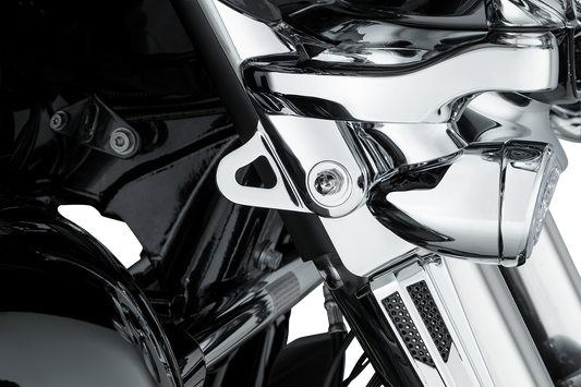 Ciro Chrome Motorcycle Tie Down Brackets 2014-2022 Harley Street Electra Glide