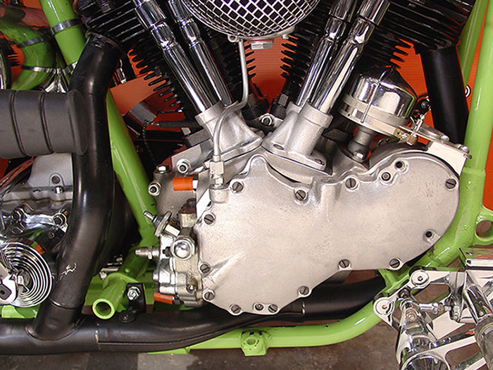 Vtwin Replica Knucklehead Cam Cover fits 1937-1947 Harley Davidson EL FL
