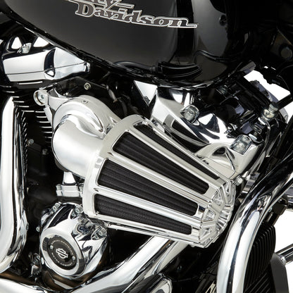 Arlen Ness Chrome Monster Sucker Air Cleaner Kit for 1999-17 Harley Dyna Touring