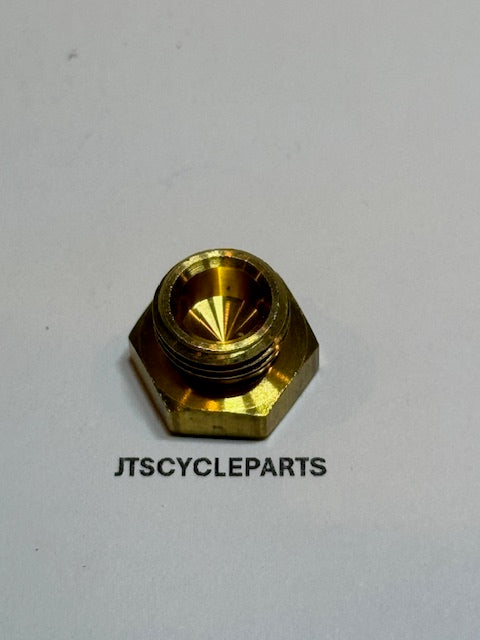 S&S Carburetor Carb Float Bowl Plug for Super B/E/G Harley 11-2092
