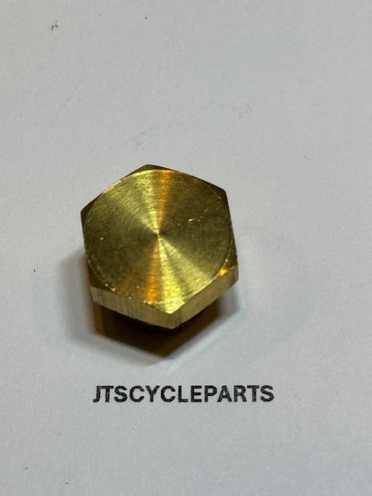S&S Carburetor Carb Float Bowl Plug for Super B/E/G Harley 11-2092