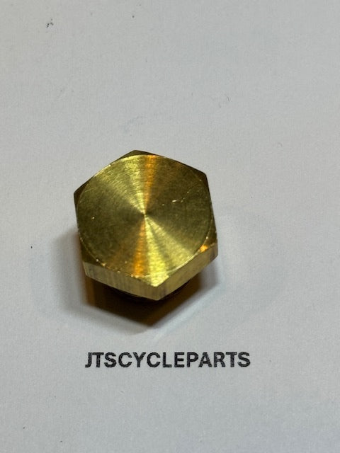 S&S Carburetor Carb Float Bowl Plug for Super B/E/G Harley 11-2092