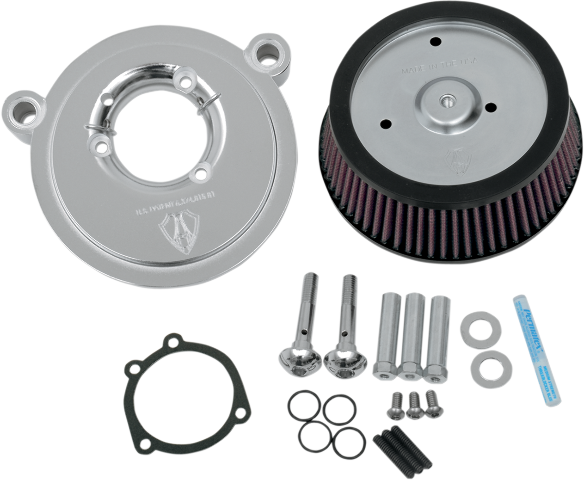 Arlen Ness Stage 1 Chrome Big Sucker Air Cleaner fits 1999-2015 Harley Twin Cam