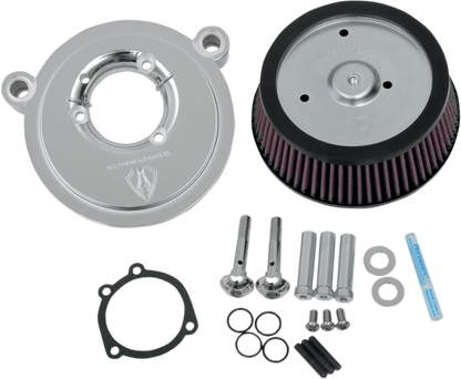 Arlen Ness Stage 1 Chrome Big Sucker Air Cleaner fits 1999-2015 Harley Twin Cam