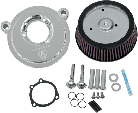 Arlen Ness Stage 1 Chrome Big Sucker Air Cleaner fits 1999-2015 Harley Twin Cam