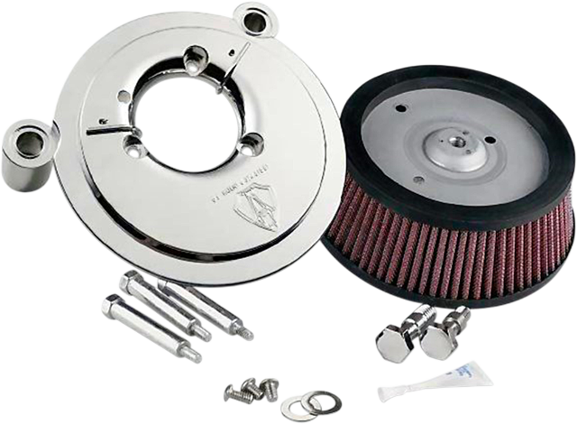 Arlen Ness Chrome Big Sucker Air Cleaner Kit 2008-2013 Harley Touring FLHT FLHR