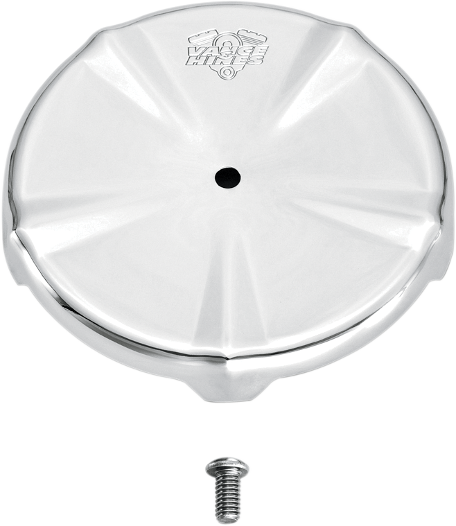 Vance & Hines Motorcycle 5 1/2" Chrome Air Cleaner Cover Insert Harley Davidson