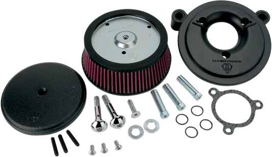 Arlen Ness Black Big Sucker Stage 1 Air Cleaner Kit fits 2008-17 Harley Touring