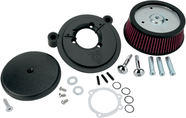 Arlen Ness Black Big Sucker Stage 1 Air Cleaner Kit for 1999-2017 Harley FLHTX