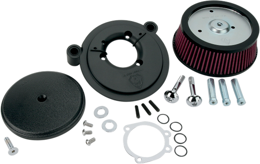 Arlen Ness Black Big Sucker Stage 1 Air Cleaner Kit for 1999-17 Harley FLHTX