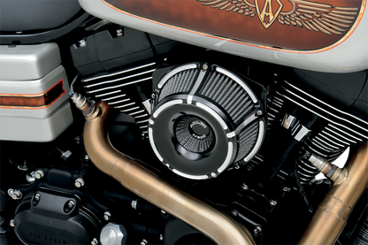 Arlen Ness Black Inverted Air Cleaner Filter 1999-17 Harley Dyna Touring Softail