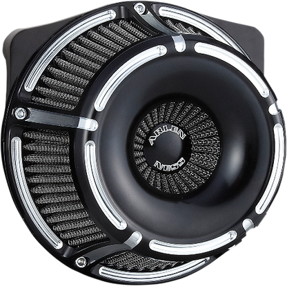Arlen Ness Black Inverted Air Cleaner Filter 1999-17 Harley Dyna Touring Softail