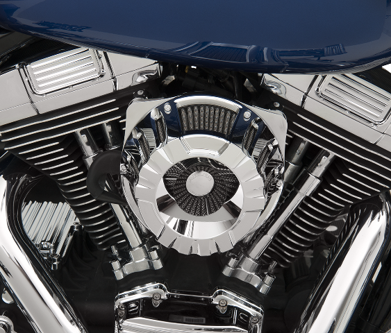 Arlen Ness Chrome Inverted Air Cleaner Filter 08-17 Harley Touring Softail FXSB