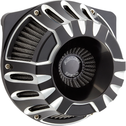 Arlen Ness Black Inverted Air Cleaner Filter 99-17 Harley Touring Softail FXSB