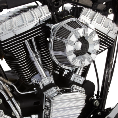 Arlen Ness Chrome Inverted Air Cleaner Filter 1999-2017 Harley Touring Softail