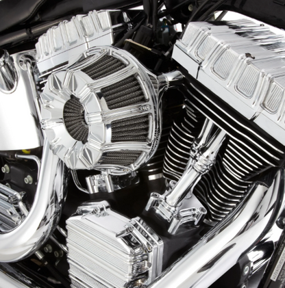 Arlen Ness Chrome Inverted Air Cleaner Filter 1999-2017 Harley Touring Softail