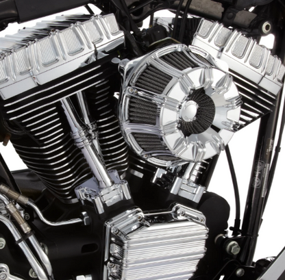 Arlen Ness Chrome Inverted Air Cleaner Filter 1999-2017 Harley Touring Softail