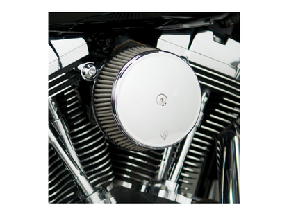 Arlen Ness Stainless Steel Chrome Big Sucker Air Cleaner Kit 93-99 Harley Evo