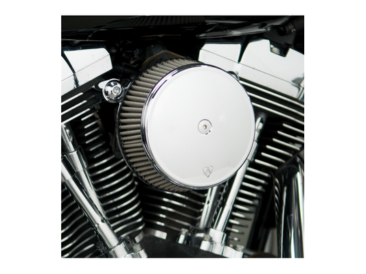 Arlen Ness Stainless Steel Chrome Big Sucker Air Cleaner Kit 93-99 Harley Evo
