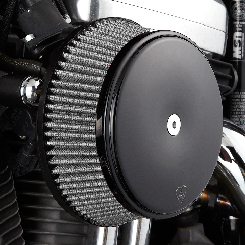 Arlen Ness Big Sucker Stage 1 Black Air Cleaner Kit 93-99 Harley Touring FXR