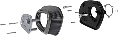 Arlen Ness Stage 1 Big Sucker Air Cleaner Kit 2017-2024 Harley Touring FLHX FLHR
