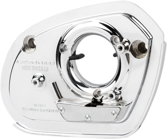 Arlen Ness Chrome Big Sucker Air Cleaner Kit for 2017-2024 Harley Touring Bagger