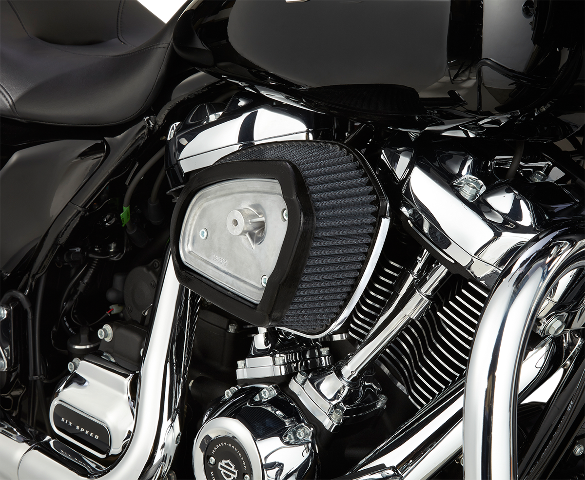 Arlen Ness Chrome Big Sucker Air Cleaner Kit for 2017-2024 Harley Touring Bagger