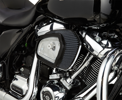 Arlen Ness Chrome Big Sucker Air Cleaner Kit for 2017-2024 Harley Touring Bagger