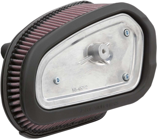 Arlen Ness Chrome Big Sucker Air Cleaner Kit for 2017-2024 Harley Touring Bagger