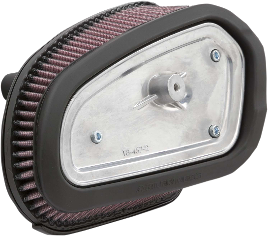 Arlen Ness Black Stage 1 Big Sucker Air Cleaner Kit For 2017-2024 Harley Touring