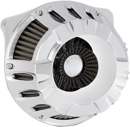 Arlen Ness Chrome Inverted Air Cleaner Filter 2017-25 Harley Touring Softail M8