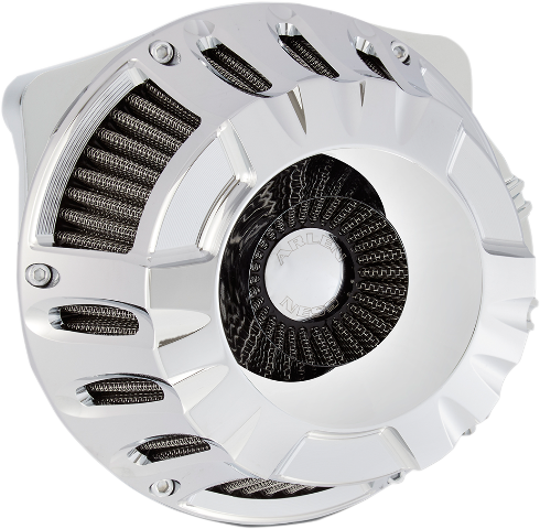 Arlen Ness Chrome Inverted Air Cleaner Filter 2017-24 Harley Touring Softail M8