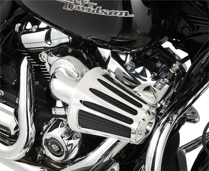 Arlen Ness Chrome Cone Monster Sucker Air Cleaner Filter 2017-24 Harley Touring