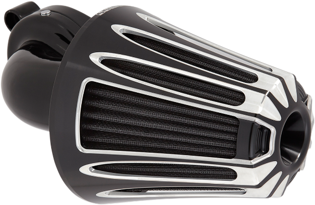 Arlen Ness Black Cone Monster Sucker Air Cleaner Filter Kit 17-24 Harley Touring