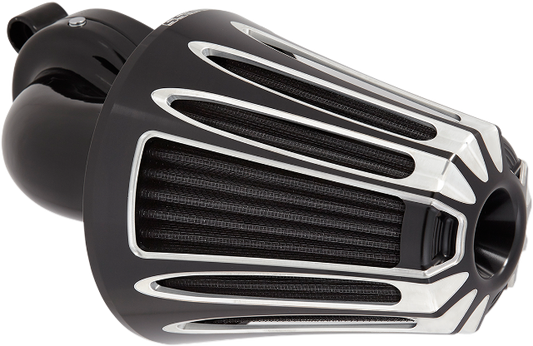 Arlen Ness Black Cone Monster Sucker Air Cleaner Filter Kit 17-24 Harley Touring
