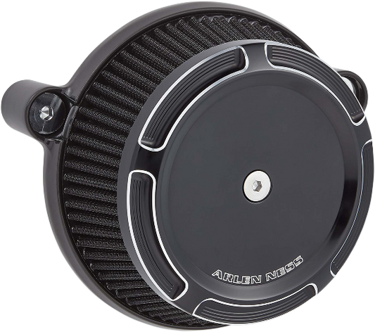 Arlen Ness Black Stage 1 Big Sucker Air Cleaner Kit 2017-2024 Harley Touring M8
