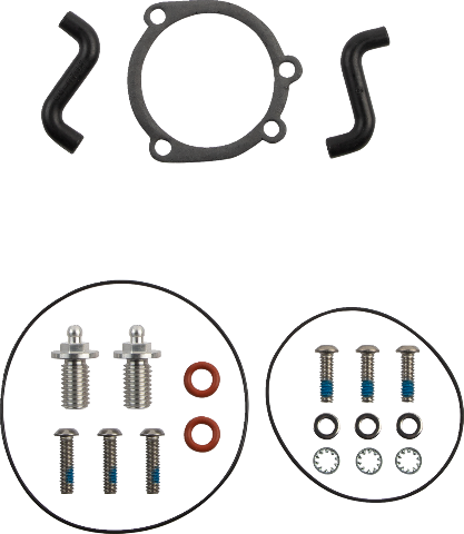 Cobra Chrome Cone Elbow Air Cleaner Intake Kit for 2004-2022 Harley Sportster