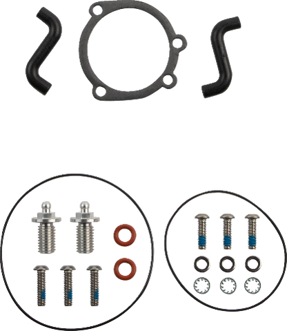 Cobra Chrome Cone Elbow Air Cleaner Intake Kit for 2004-2022 Harley Sportster