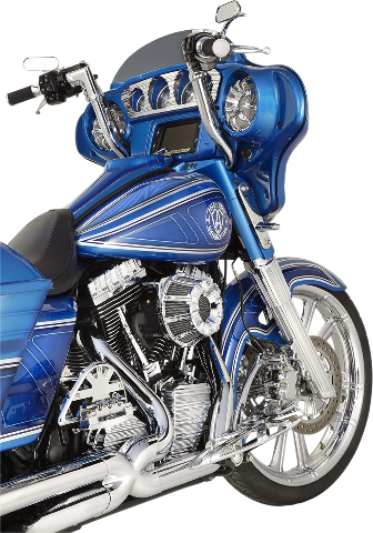 Arlen Ness 10 Gauge Inverted Air Cleaner Kit 2017-2024 Harley Touring Softail M8