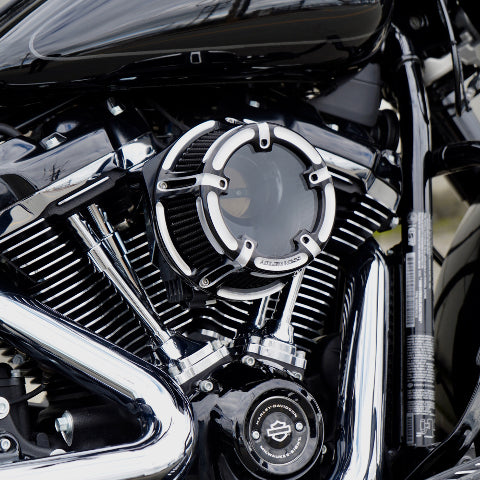 Arlen Ness Black Method Clear Series Air Cleaner Filter 2017-2024 Harley Touring