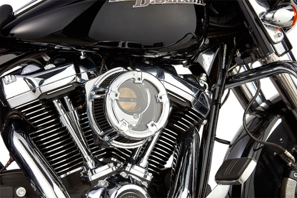 Arlen Ness Chrome Method Clear Series Air Cleaner Filter 2008-17 Harley Touring